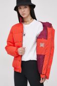 Куртка Superdry жіноча колір помаранчевий зимова (2121612)