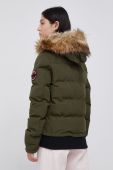 Куртка Superdry жіноча колір зелений зимова (2121387)