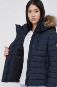Куртка Superdry жіноча колір синій зимова (2121102)