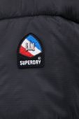 Куртка Superdry жіноча колір чорний зимова (2124979)