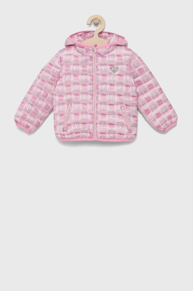 Дитяча куртка Guess колір рожевий (1679927)