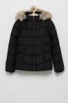 Дитяча пухова куртка Tommy Hilfiger колір чорний (1673834)