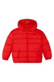 Дитяча куртка Boss колір червоний