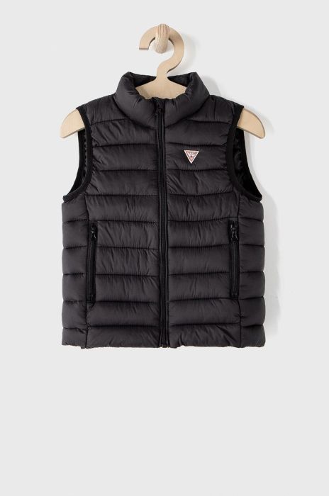 Дитяча безрукавка Guess колір чорний