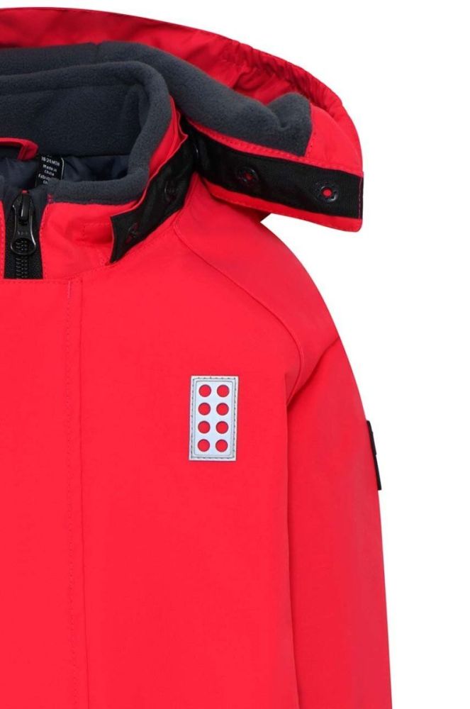 Дитячий зимовий комбінезон Lego Wear колір червоний фото 3