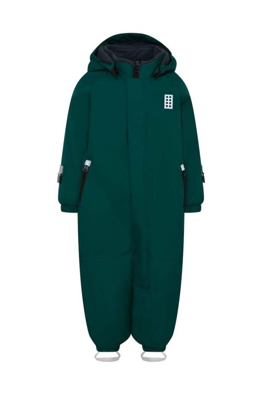 Дитячий зимовий комбінезон Lego Wear колір зелений