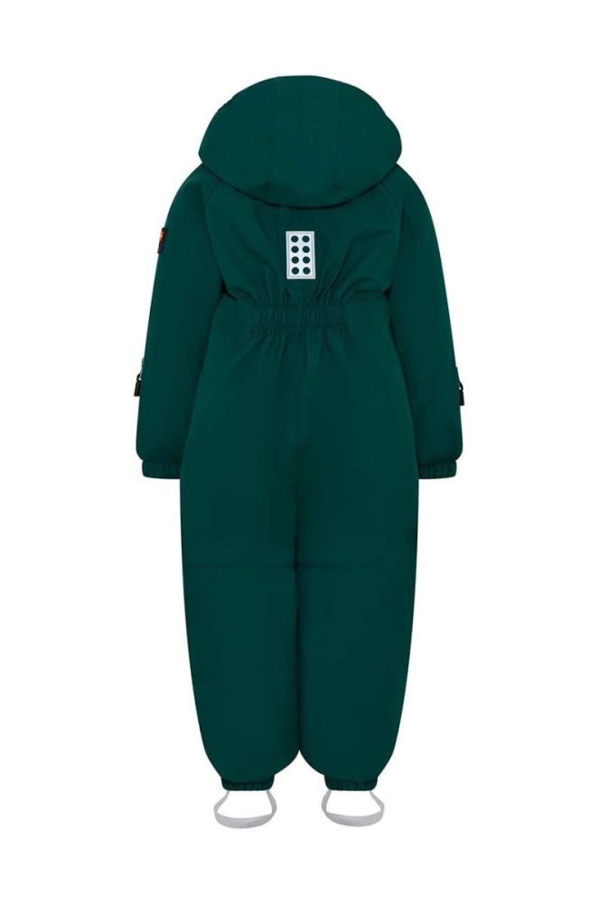Дитячий зимовий комбінезон Lego Wear колір зелений фото 2