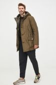 Пухова куртка Woolrich чоловіча колір зелений зимова CFWOOU0483MRUT0001-ABR