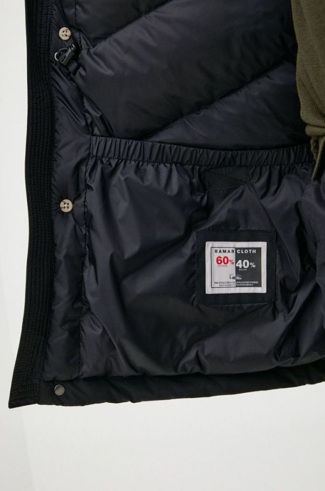 Пухова парка Woolrich ARCTIC чоловіча колір чорний зимова фото 6
