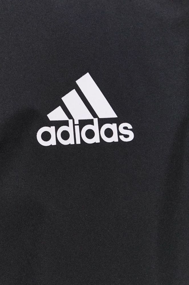 Куртка adidas Performance GH4466 чоловіча колір чорний перехідна фото 5