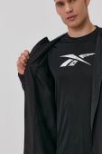 Спортивна куртка Reebok FP9172 колір чорний перехідна