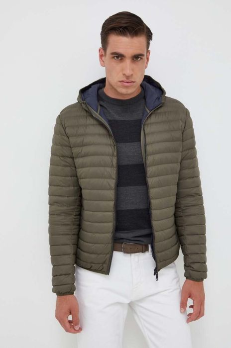 Пухова куртка Colmar чоловіча колір зелений перехідна (3516913)