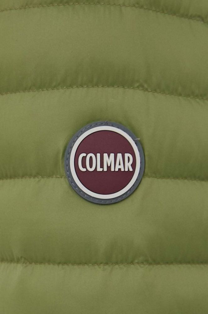 Пухова куртка Colmar чоловіча колір зелений перехідна (3473219) фото 6