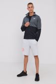 Тренувальна кофта Under Armour Pique 1366202 чоловіча колір сірий однотонна