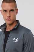 Тренувальна кофта Under Armour Pique 1366202 чоловіча колір сірий однотонна