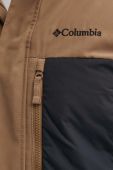 Куртка outdoor Columbia Marquam Peak Fusion колір коричневий зимова 1957493-010