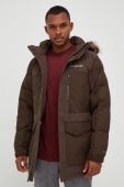 Куртка outdoor Columbia Marquam Peak Fusion колір зелений зимова 1957493-010 Куртка outdoor Columbia Marquam Peak Fusion колір зелений зимова 1957493-010