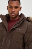 Куртка outdoor Columbia Marquam Peak Fusion колір зелений зимова 1957493-010 Куртка outdoor Columbia Marquam Peak Fusion колір зелений зимова 1957493-010
