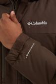 Куртка outdoor Columbia Marquam Peak Fusion колір зелений зимова 1957493-010 Куртка outdoor Columbia Marquam Peak Fusion колір зелений зимова 1957493-010