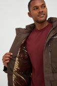 Куртка outdoor Columbia Marquam Peak Fusion колір зелений зимова 1957493-010 Куртка outdoor Columbia Marquam Peak Fusion колір зелений зимова 1957493-010