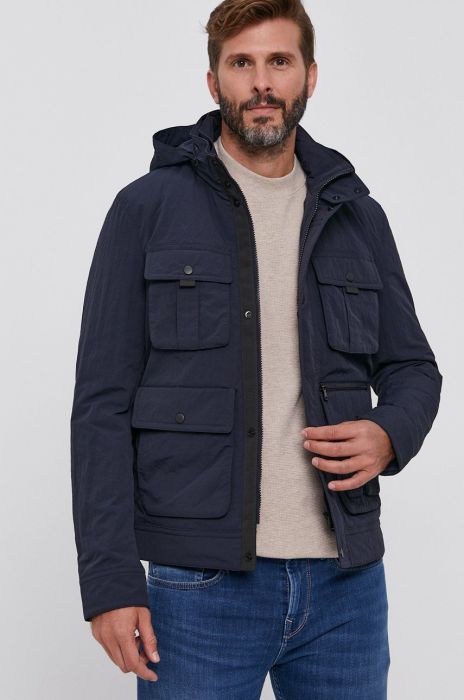 Куртка Sisley чоловіча колір синій перехідна (1698655)