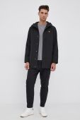 Куртка Lyle & Scott колір чорний перехідна