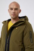 Куртка Lyle & Scott чоловіча колір зелений зимова