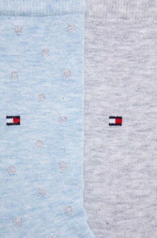 Шкарпетки Tommy Hilfiger 2-pack жіночі колір блакитний (3511189) фото 2