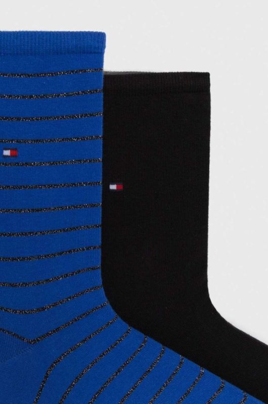 Шкарпетки Tommy Hilfiger 2-pack жіночі колір чорний (3511199) фото 2
