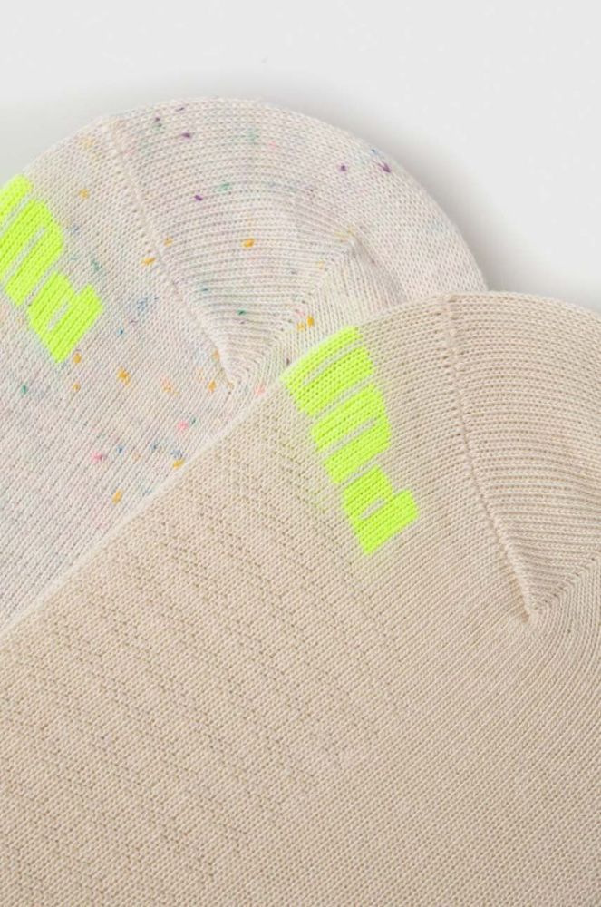 Шкарпетки Puma 2-pack жіночі колір бежевий (3596839) фото 2