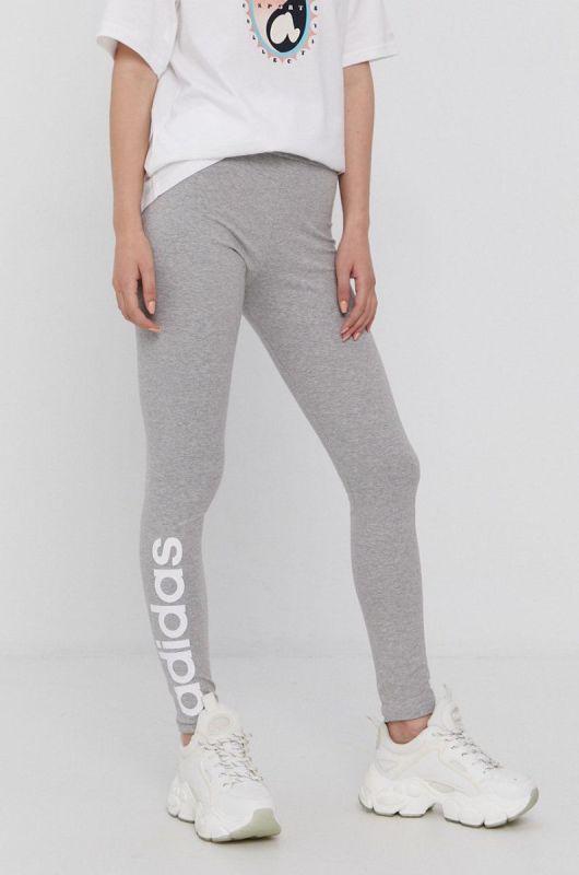 Легінси adidas жіночі колір сірий меланж (1714831) фото 2