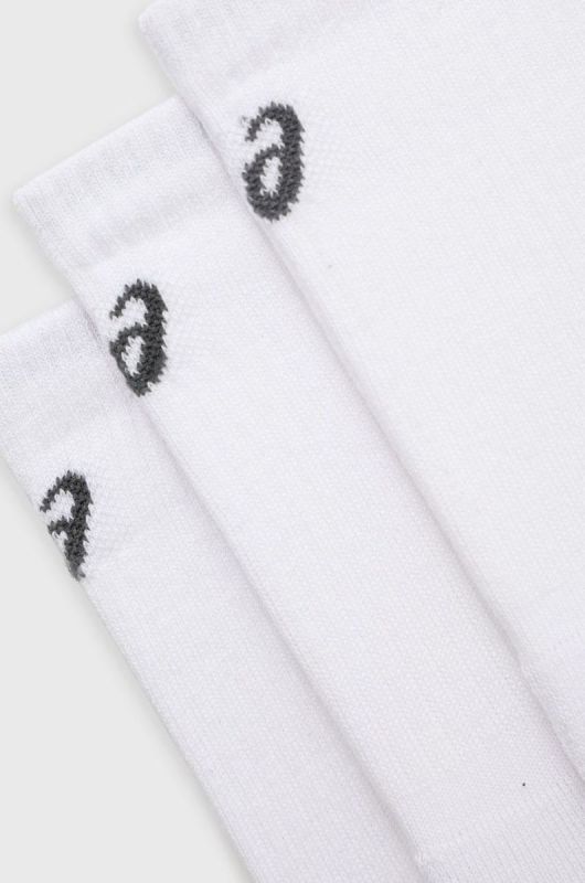 Шкарпетки Asics (3-pack) жіночі колір білий фото 2