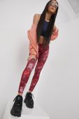 Легінси Roxy жіночі колір бордовий візерунок
