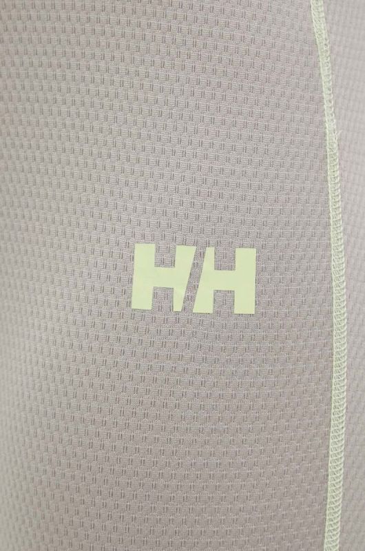 Легінси Helly Hansen колір сірий фото 4