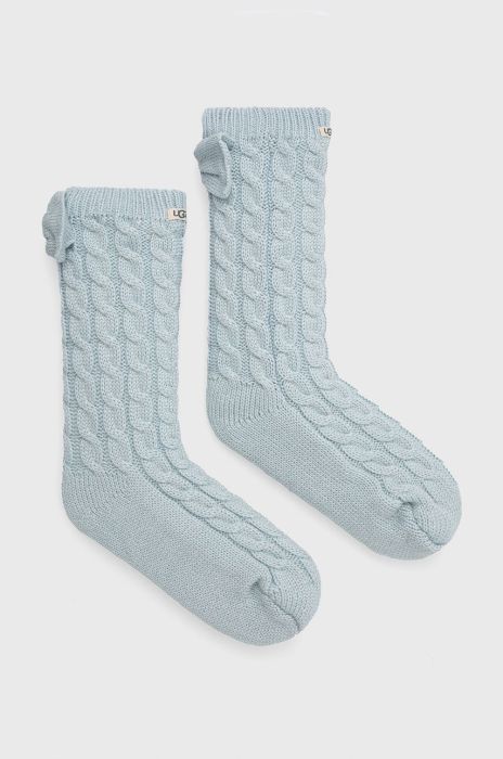 Шкарпетки UGG жіночі 1113637-CHRS колір блакитний Шкарпетки UGG жіночі 1113637-CHRS колір блакитний