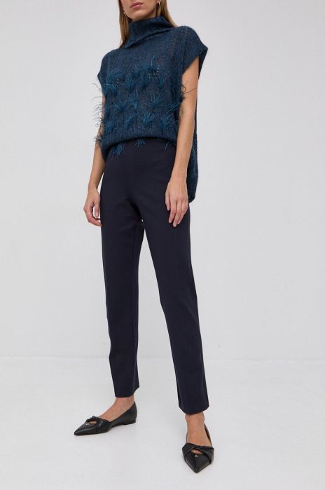 Моделюючі легінси Spanx жіночі колір синій гладкі