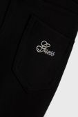 Дитячі легінси Guess колір чорний гладке (1881285)