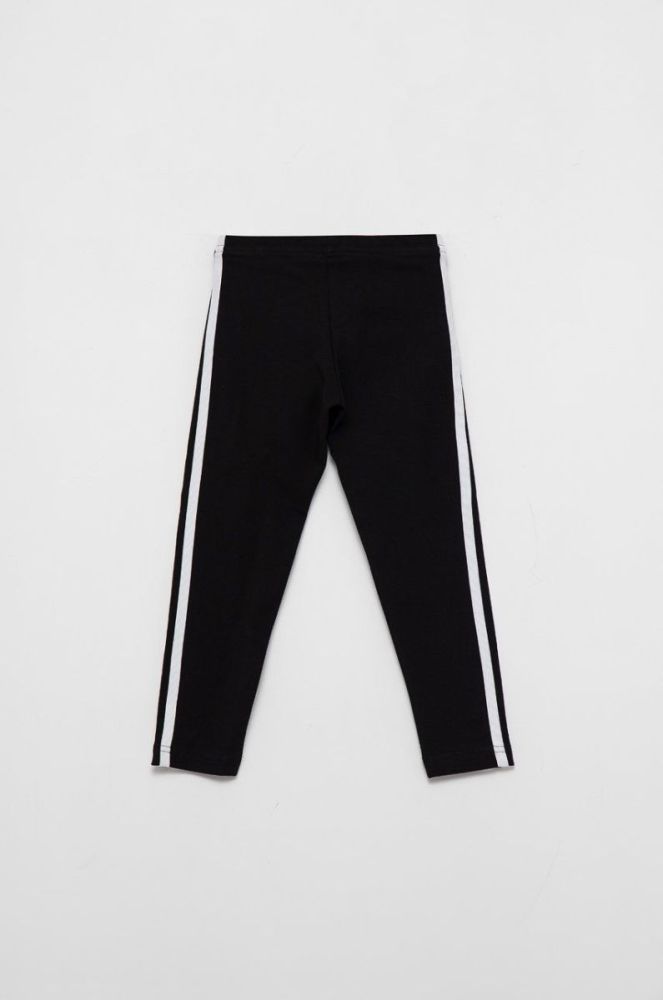 Дитячі легінси adidas Originals колір чорний з аплікацією фото 2