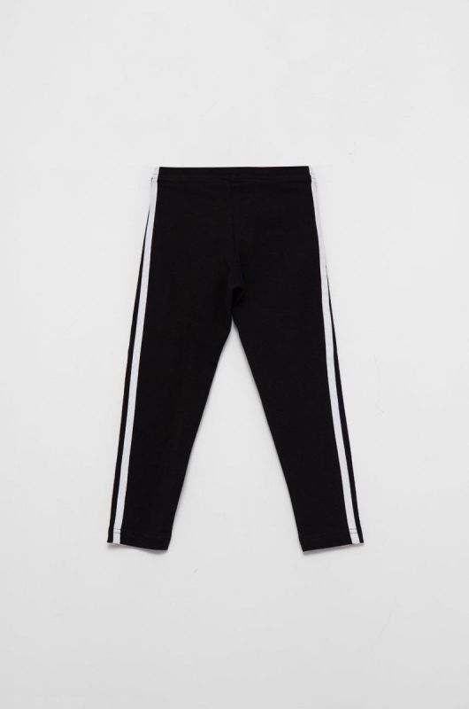 Дитячі легінси adidas Originals колір чорний з аплікацією фото 2