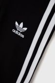 Дитячі легінси adidas Originals колір чорний з аплікацією