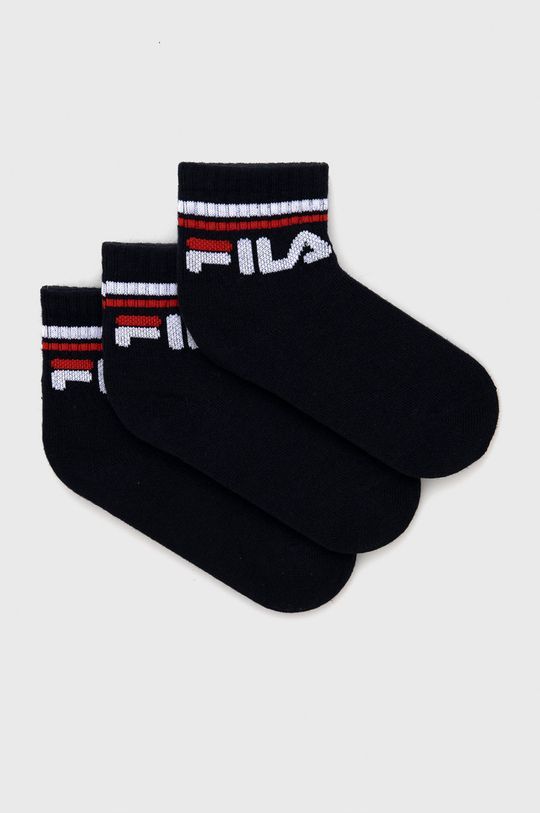 Дитячі шкарпетки Fila (3-pack) колір синій (1904676)