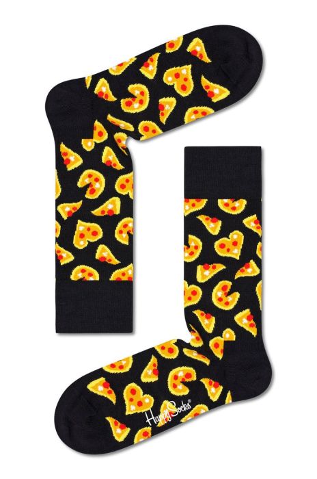 Шкарпетки Happy Socks Pizza Love чоловічі колір чорний