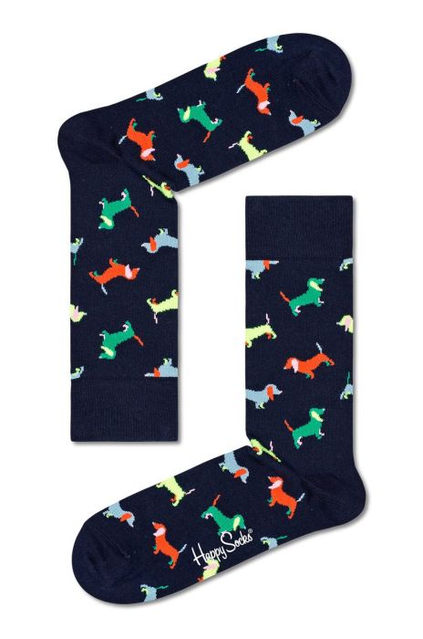 Шкарпетки Happy Socks Puppy Love чоловічі колір фіолетовий Шкарпетки Happy Socks Puppy Love чоловічі колір фіолетовий