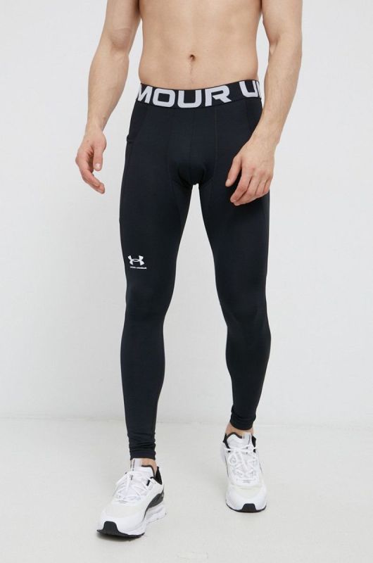 Спортивні легінси чоловічі Under Armour CG Armour колір чорний