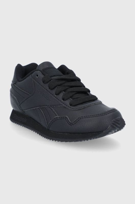 Дитячі черевики Reebok Classic Royal Cljog колір чорний фото 2