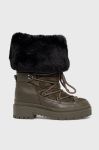 Зимові чоботи Guess жіночі колір зелений