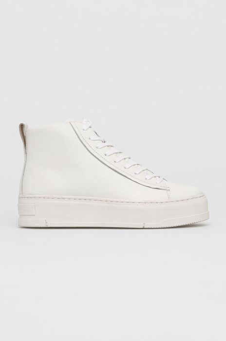 Шкіряні черевики Vagabond Shoemakers Judy колір білий на платформі