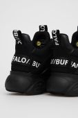 Черевики Buffalo колір чорний на платформі (1637936)
