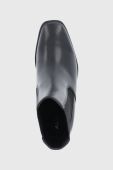Черевики Aldo жіночі колір чорний каблук блок (1831366)