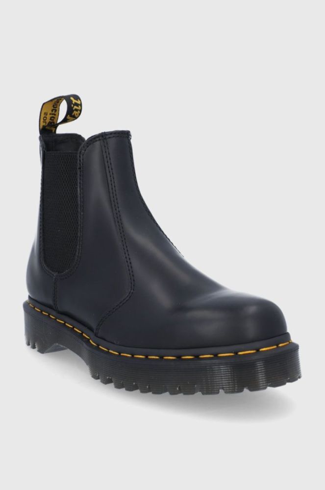 Шкіряні черевики Dr. Martens жіночі колір чорний на платформі 26205001-Black.Smoo фото 2